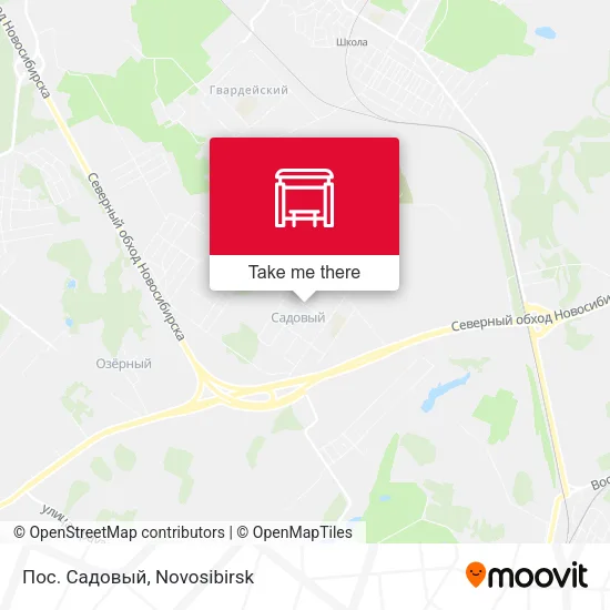 Пос. Садовый map