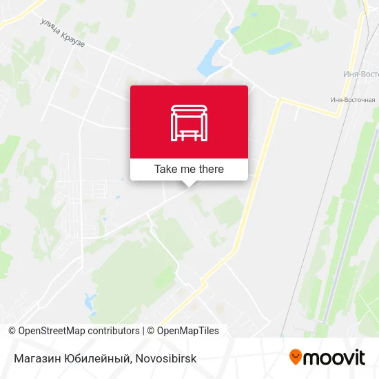 Магазин Юбилейный map