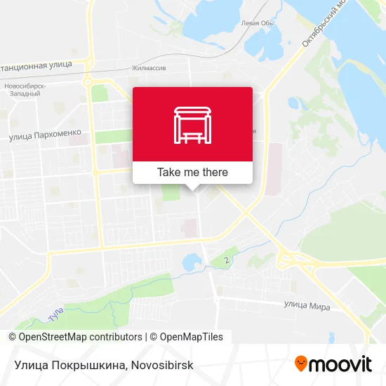 Улица Покрышкина map