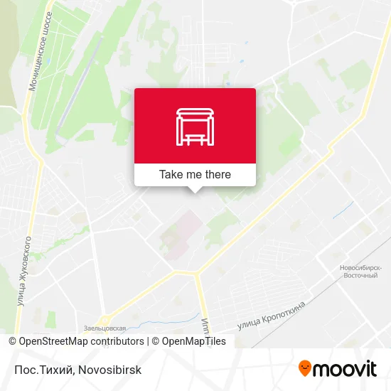 Пос.Тихий map
