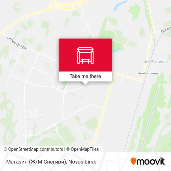Магазин (Ж/М Снегири) map