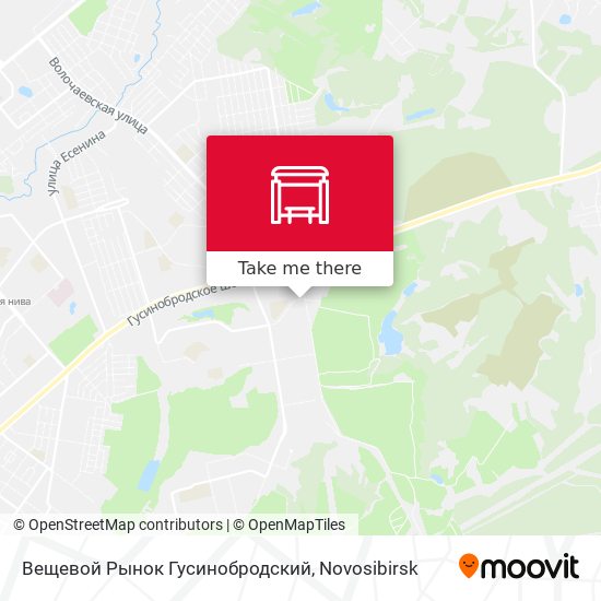 Вещевой Рынок Гусинобродский map