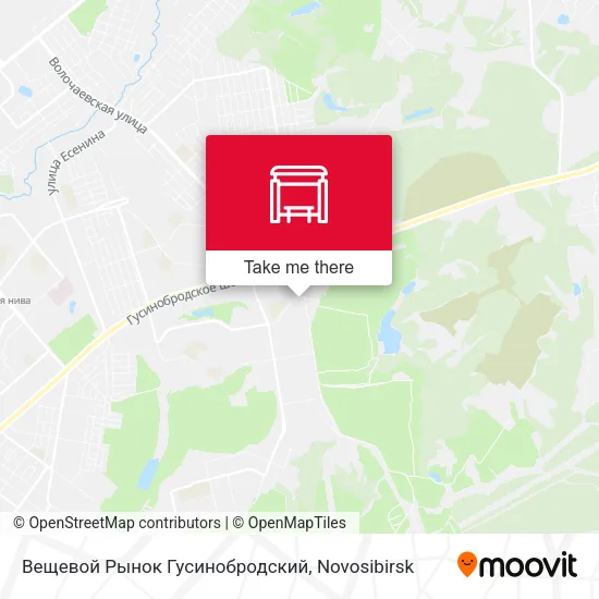 Вещевой Рынок Гусинобродский map