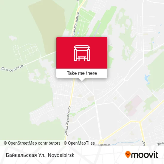 Байкальская Ул. map