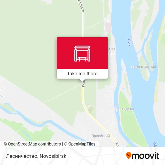Лесничество map
