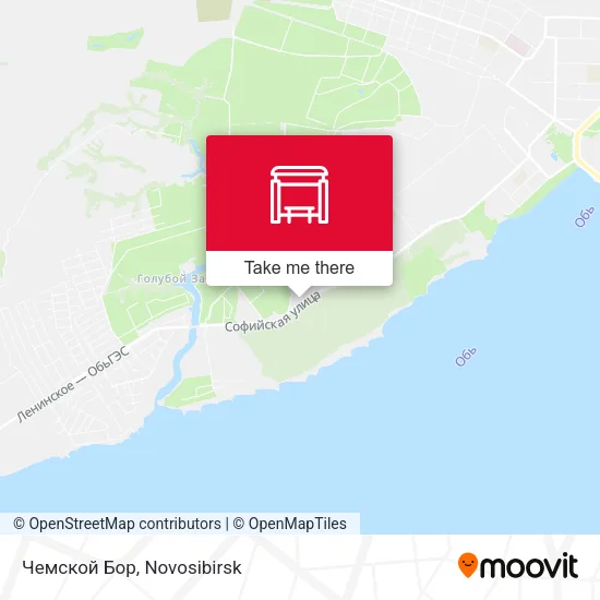 Чемской Бор map