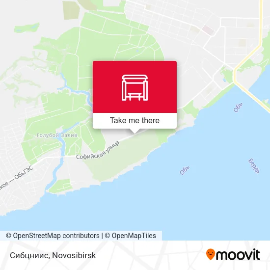 Сибцниис map