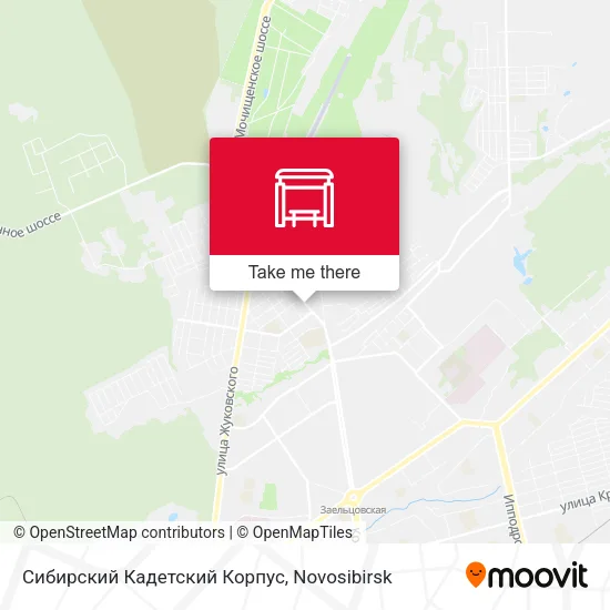 Сибирский Кадетский Корпус map