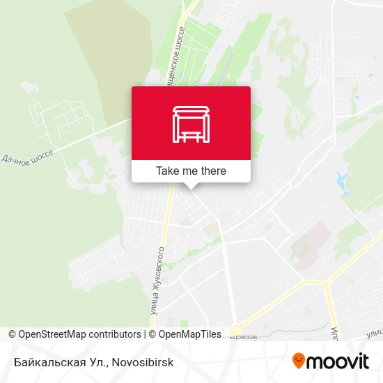 Байкальская Ул. map