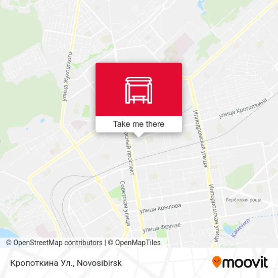 Кропоткина Ул. map