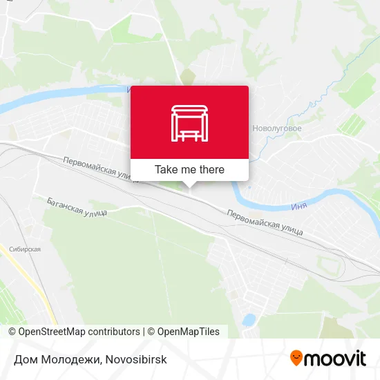 Дом Молодежи map