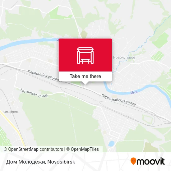 Дом Молодежи map