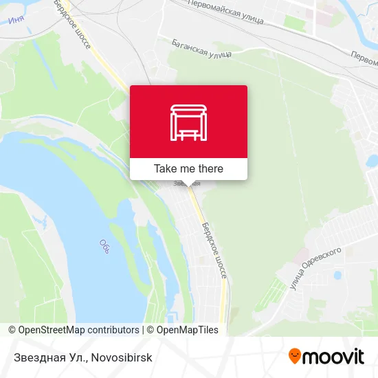 Звездная Ул. map