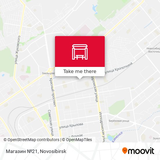Магазин №21 map
