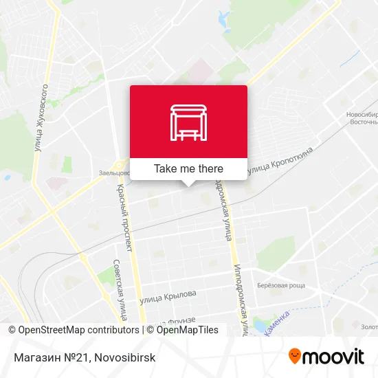 Магазин №21 map