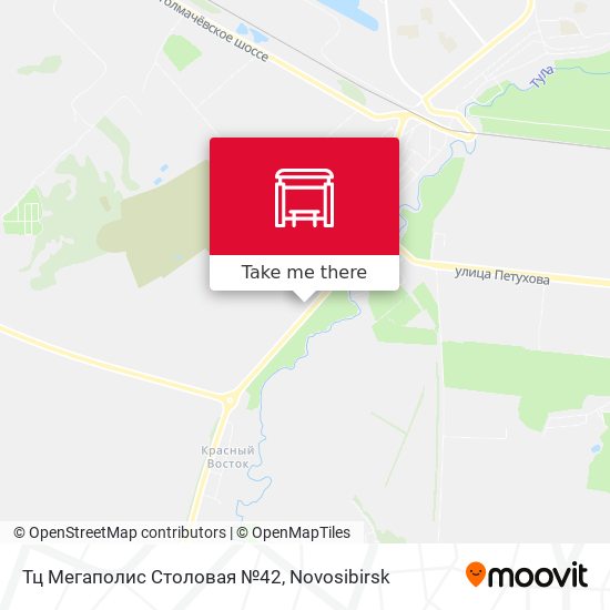 Тц Мегаполис Столовая №42 map