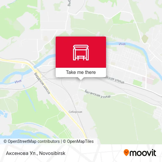 Аксенова Ул. map