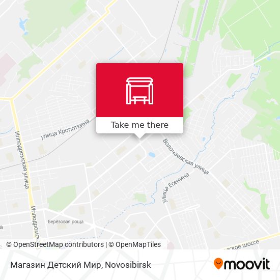 Магазин Детский Мир map