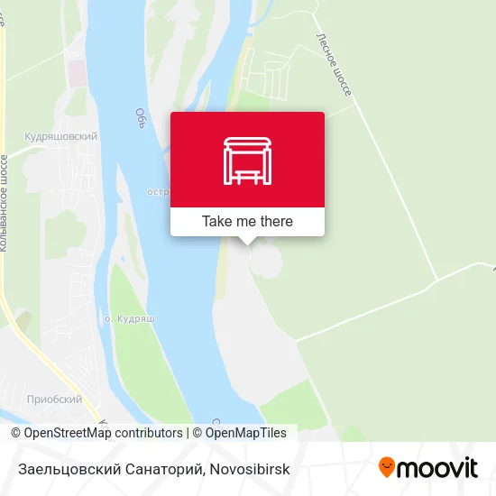 Заельцовский Санаторий map
