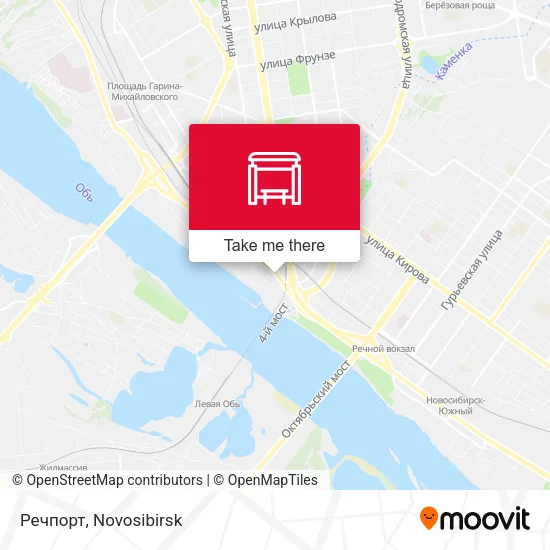 Речпорт map