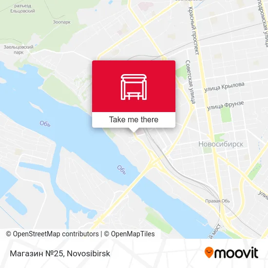 Магазин №25 map