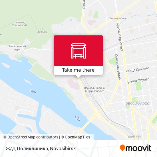 Ж/Д Поликлиника map