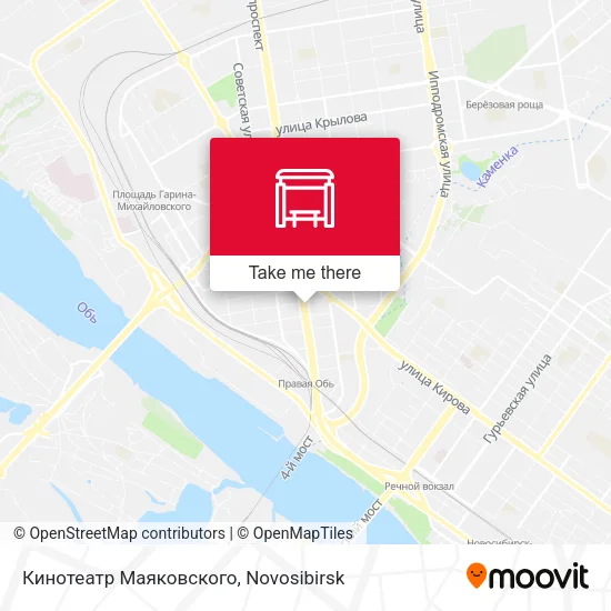 Кинотеатр Маяковского map
