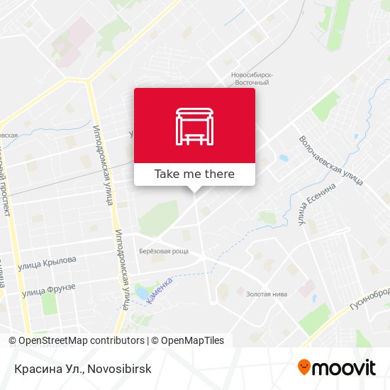 Красина Ул. map