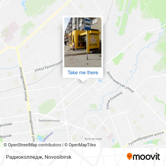 Радиоколледж map
