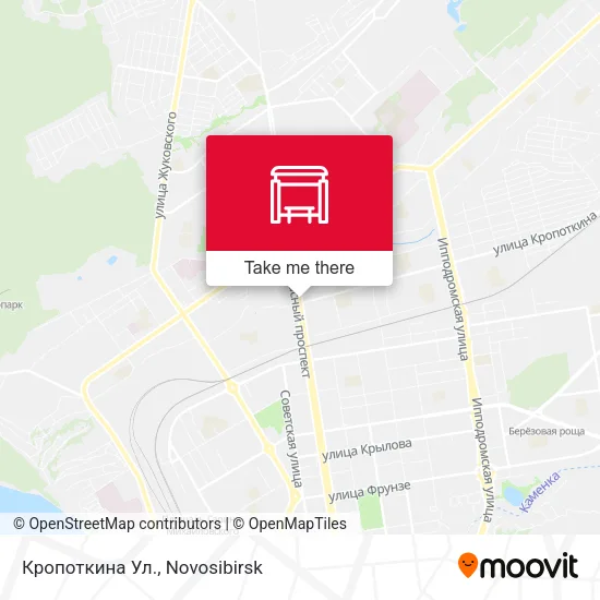 Кропоткина Ул. map