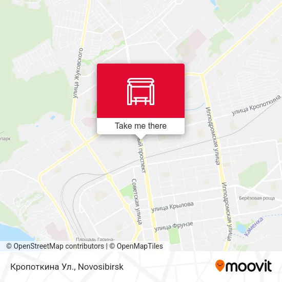Кропоткина Ул. map