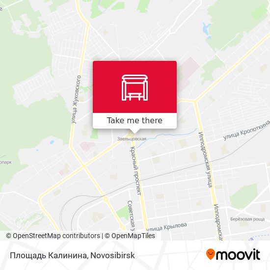 Площадь Калинина map