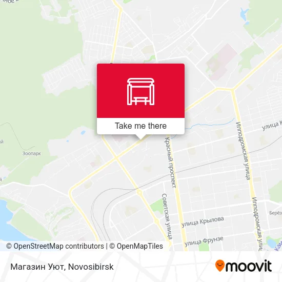Магазин Уют map