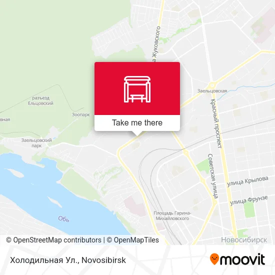 Холодильная Ул. map