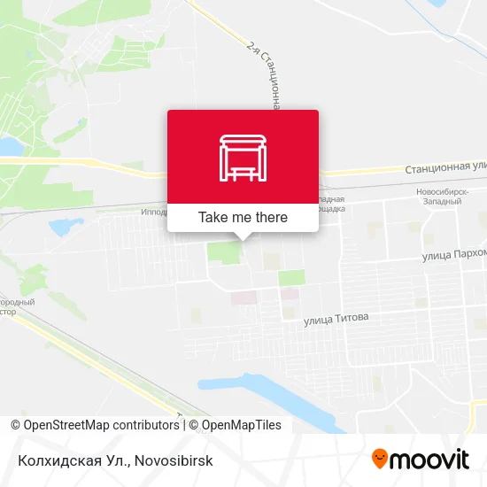 Колхидская Ул. map