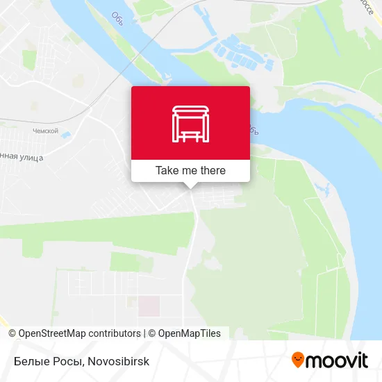 Белые Росы map