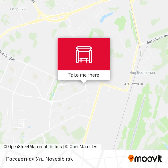Рассветная Ул. map