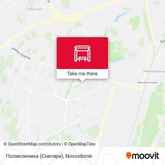 Поликлиника (Снегири) map