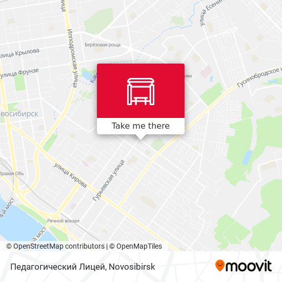 Педагогический Лицей map