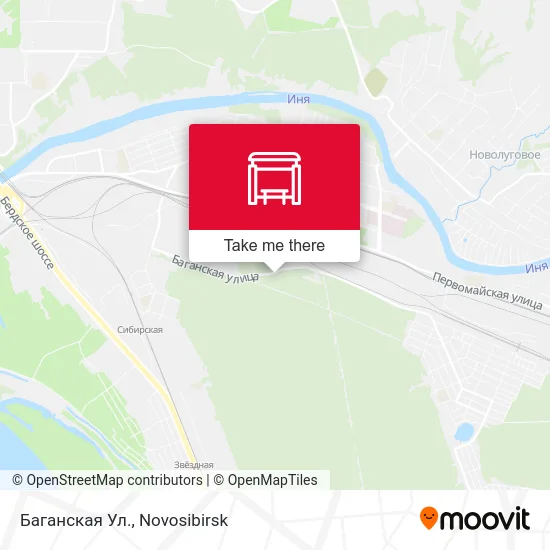 Баганская Ул. map