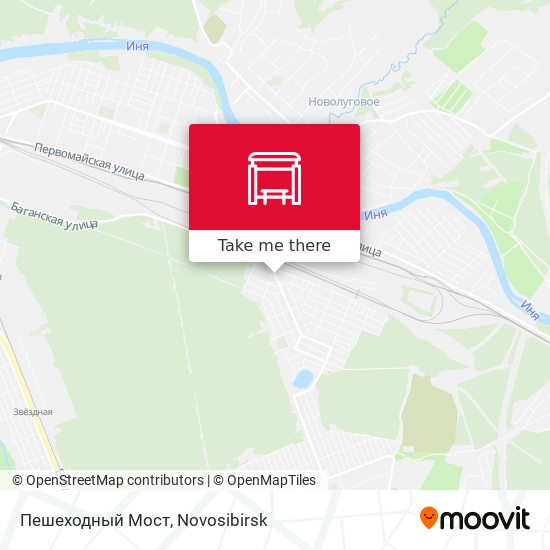 Пешеходный Мост map