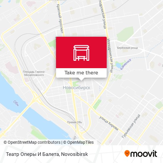 Театр Оперы И Балета map