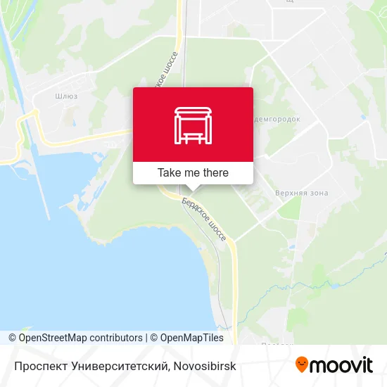 Проспект Университетский map