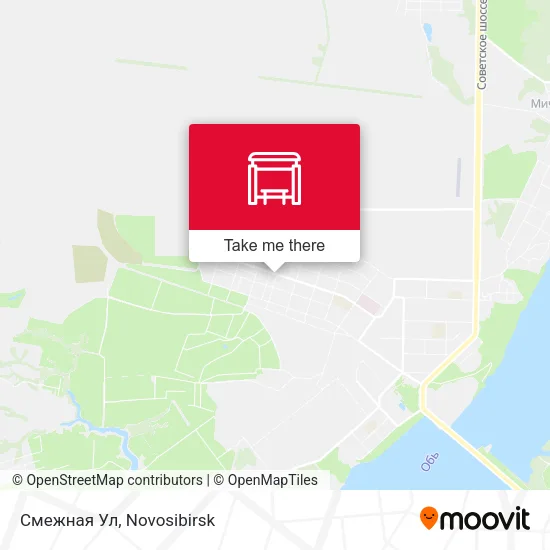 Смежная Ул map