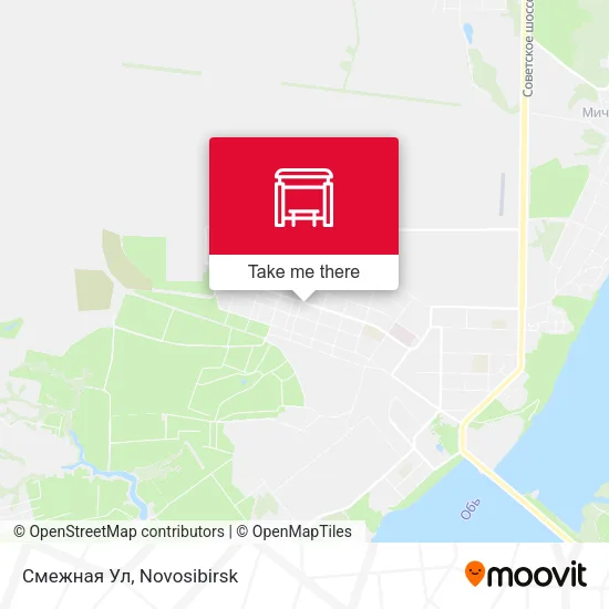 Смежная Ул map