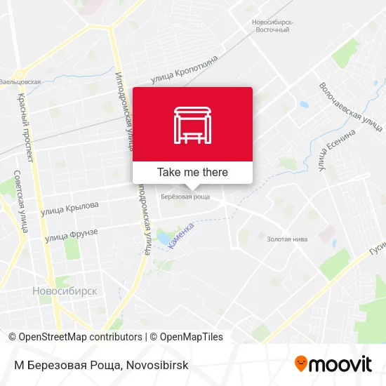 М Березовая Роща map