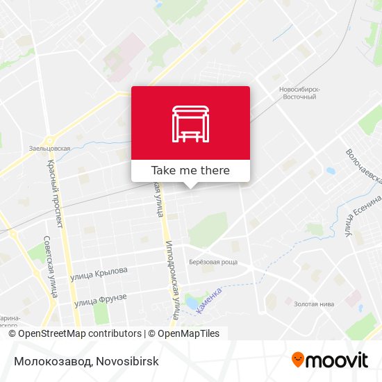 Молокозавод map