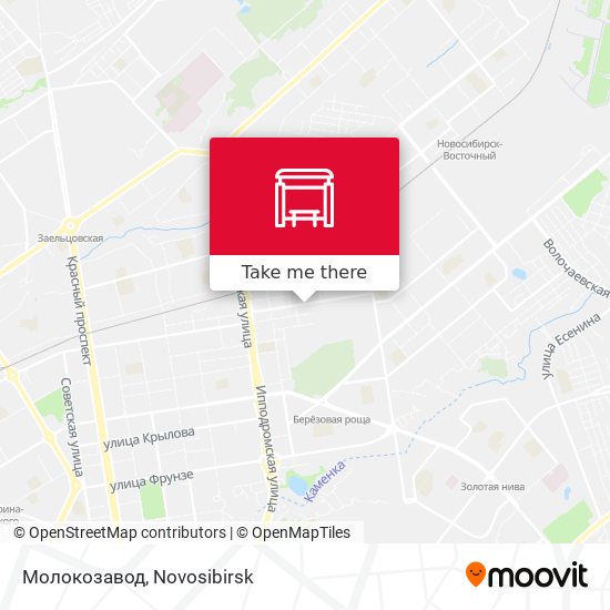 Молокозавод map