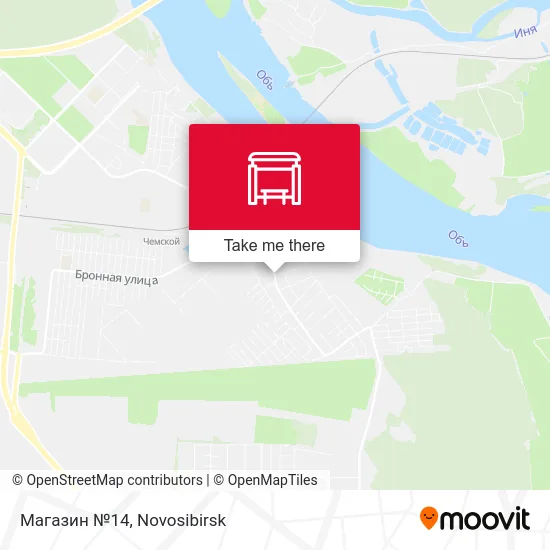 Магазин №14 map