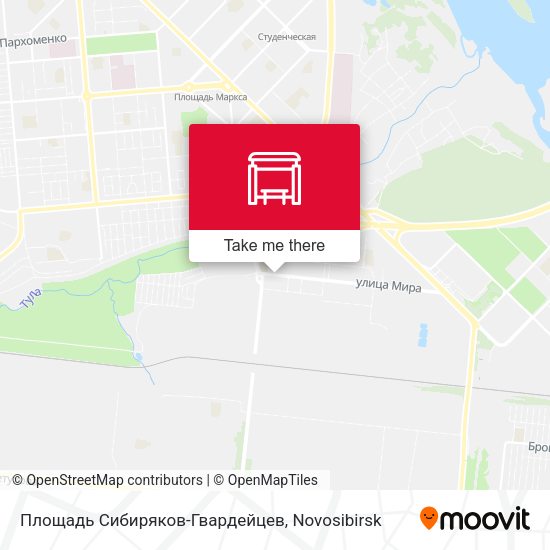 Площадь Сибиряков-Гвардейцев map